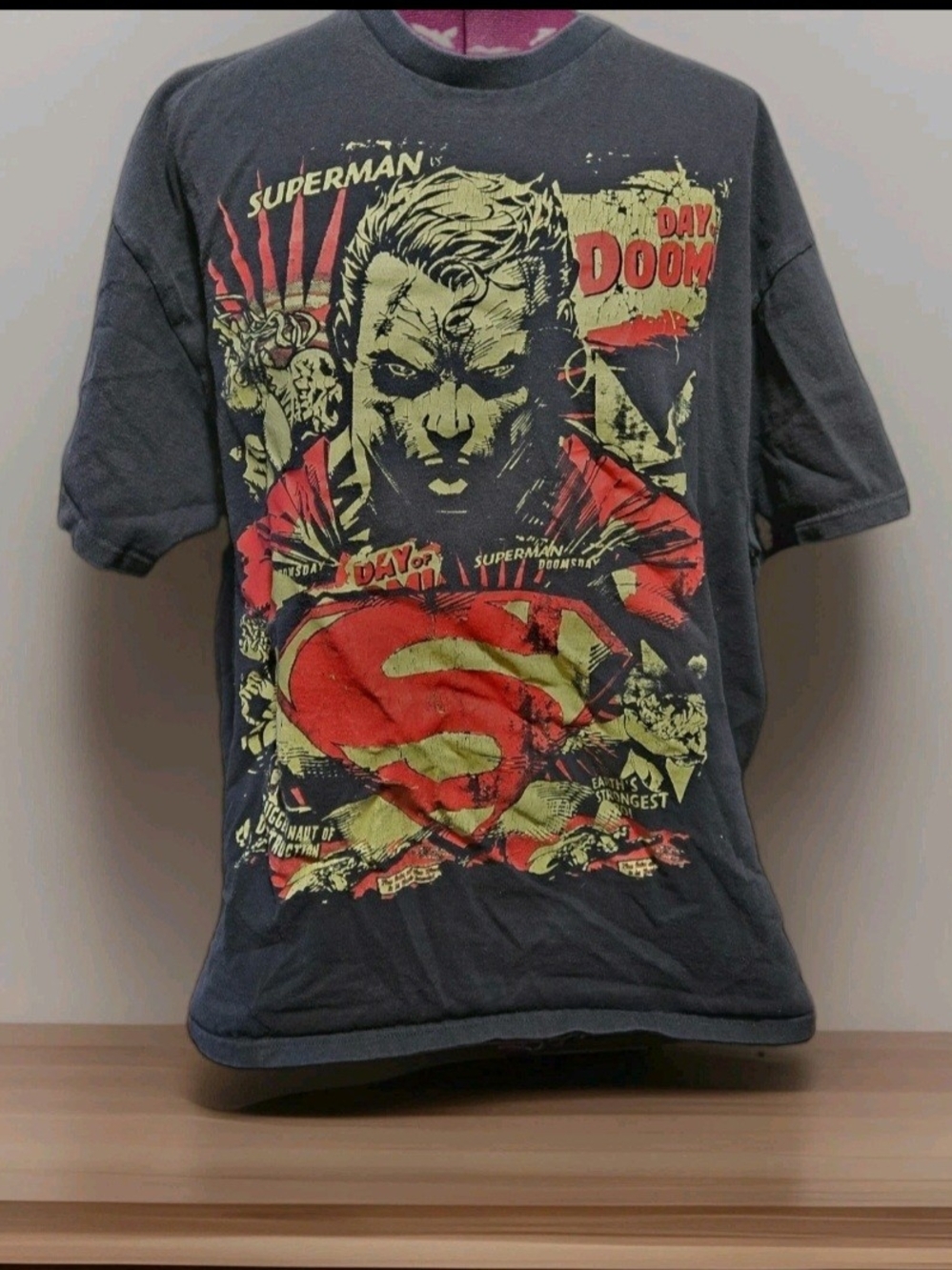 DC COMICS Superman Graphic T-Shirt Men's Size XL